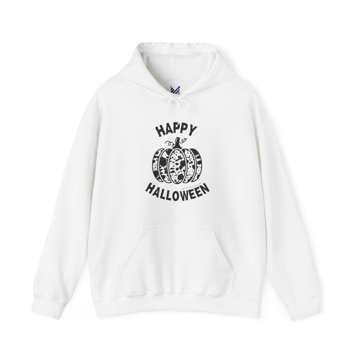 Cow Pumpkin Patch Unisex Hooded Sweatshirt