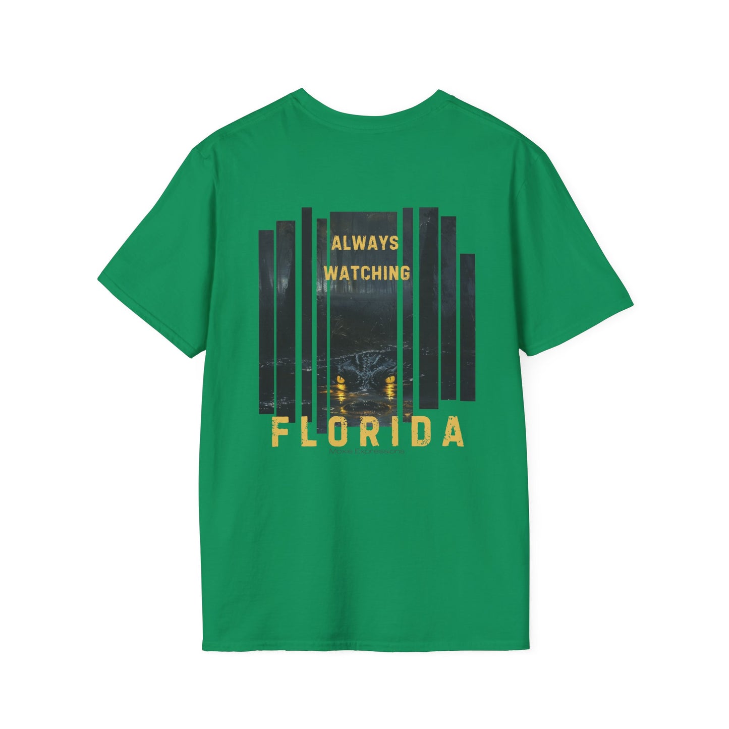 Florida Always Watching Unisex Softstyle Crewneck T-Shirt