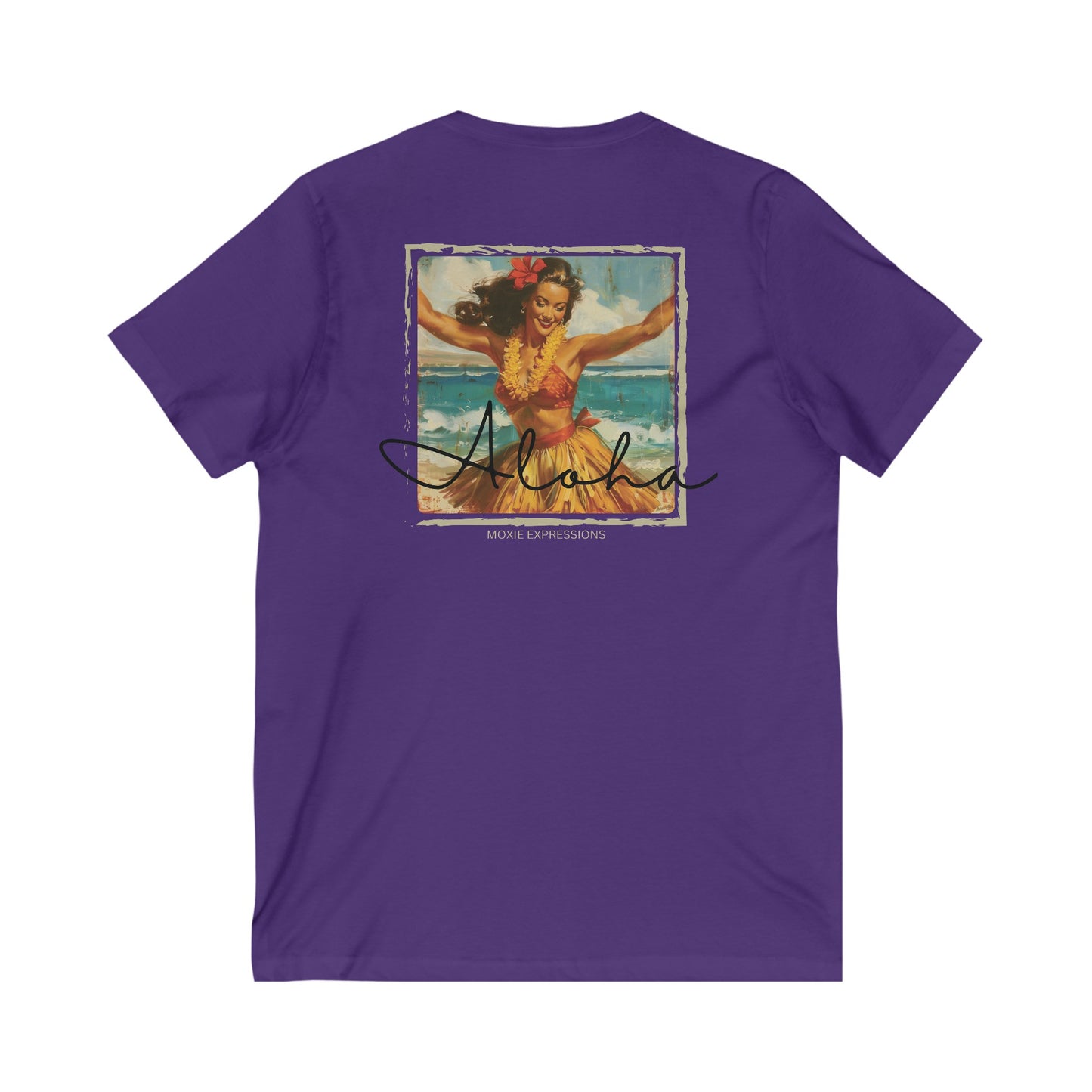 Paradise Winds Unisex Jersey Short Sleeve V-Neck Tee