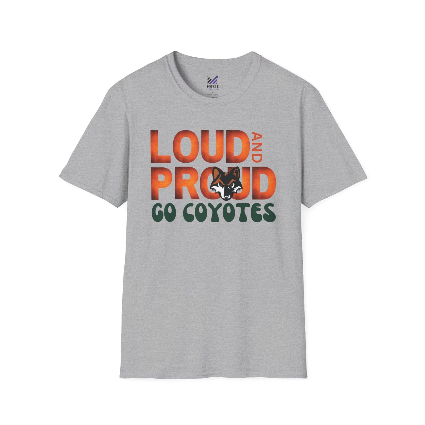 Campo Cheer - Loud & Proud Unisex Softstyle Crewneck T-Shirt