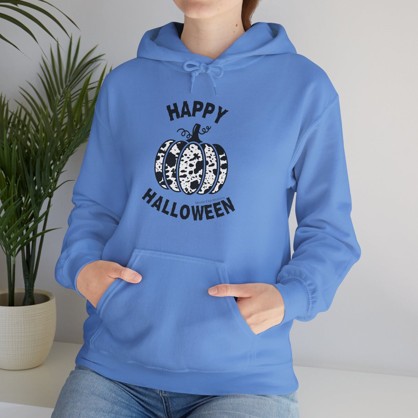 Cow Pumpkin Patch Unisex Hooded Sweatshirt