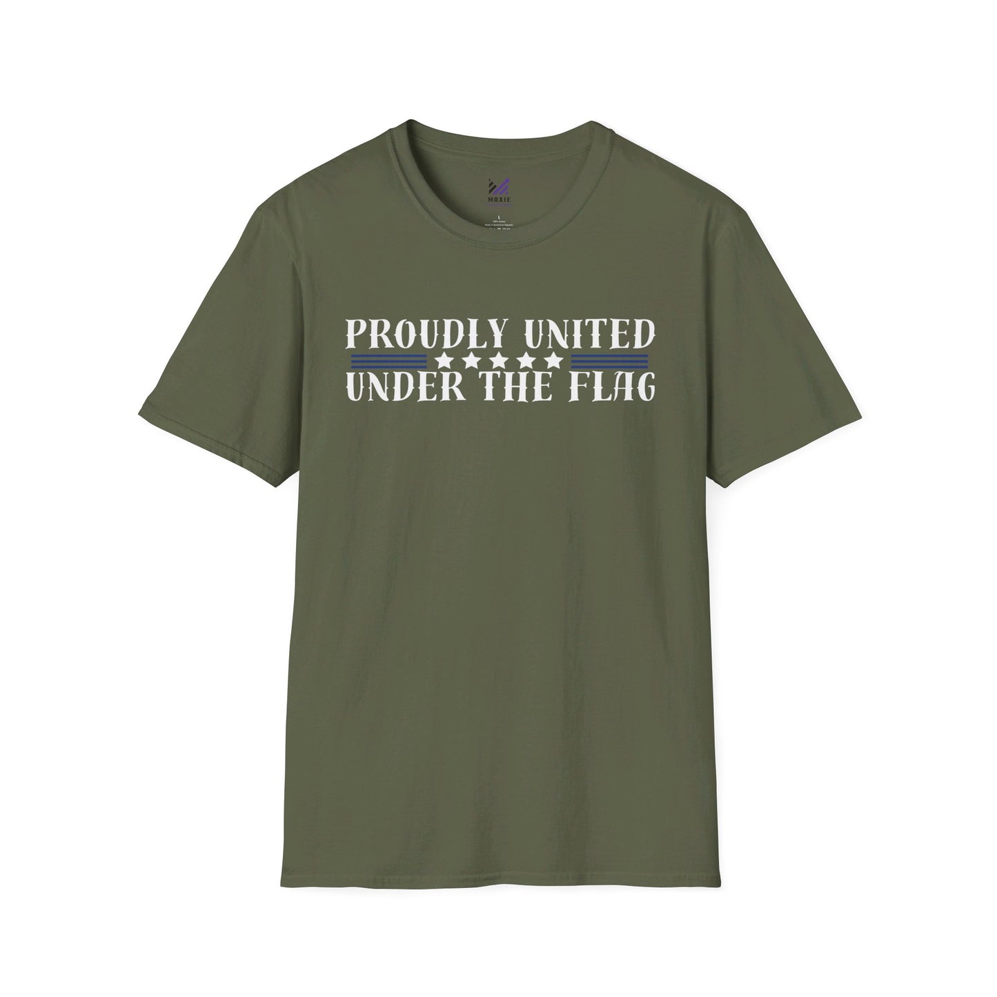 Proud Patriot Unisex Softstyle Crewneck T-Shirt