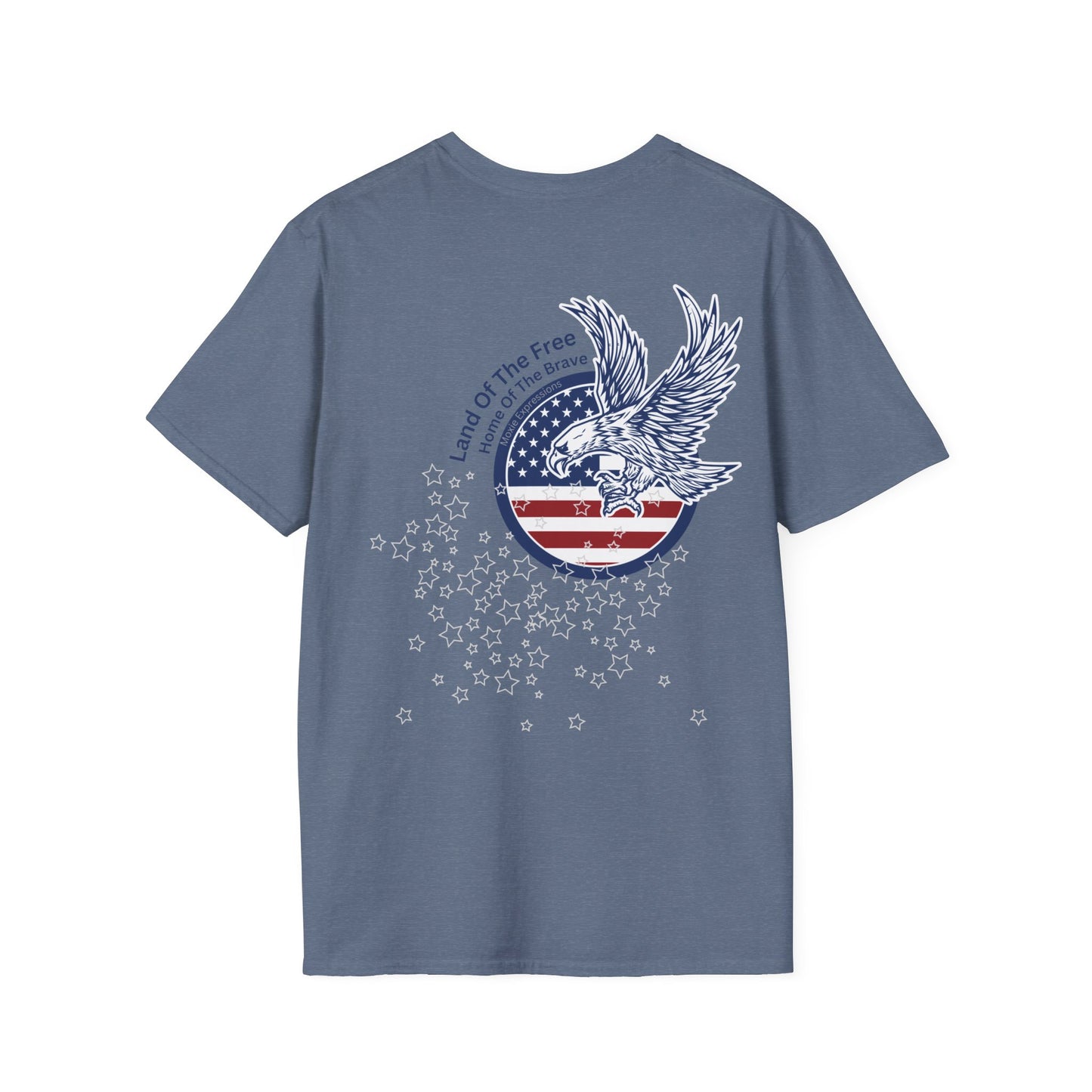 Freedom Eagle Unisex Softstyle Crewneck T-Shirt