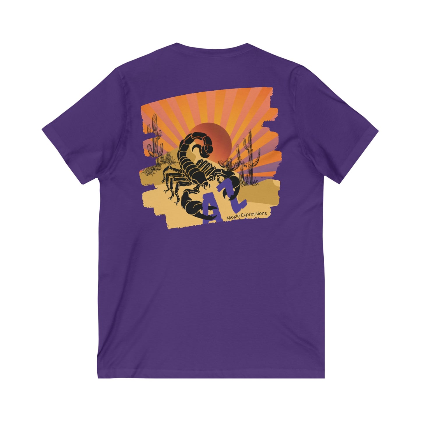 Desert Defenders Unisex Jersey Short Sleeve V-Neck Tee