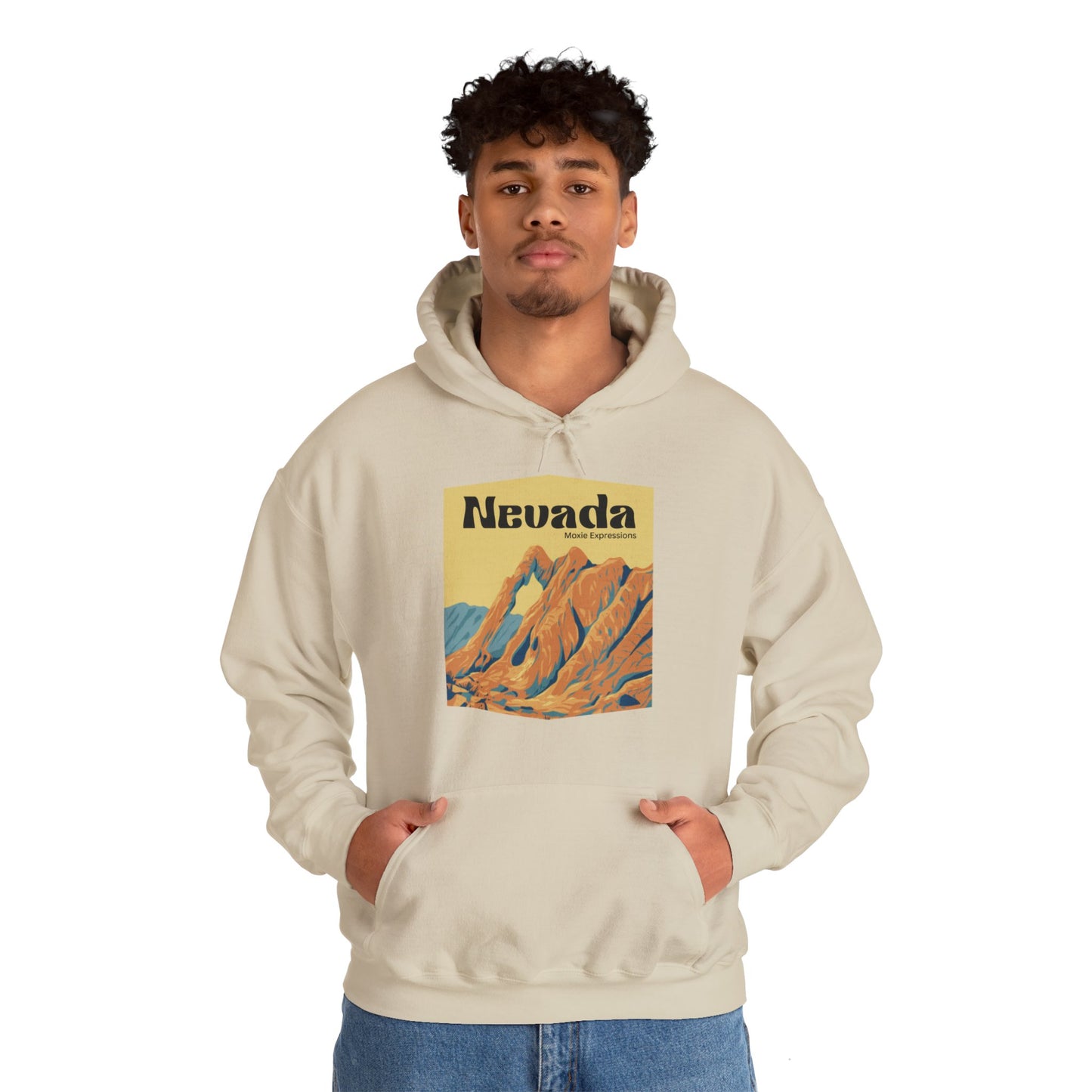 Nevada Wild Unisex Hooded Sweatshirt