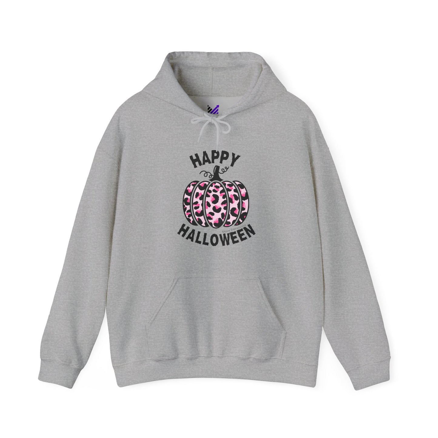 Sassy Pink Pumpkin Patch Unisex Hooded Sweatshirt