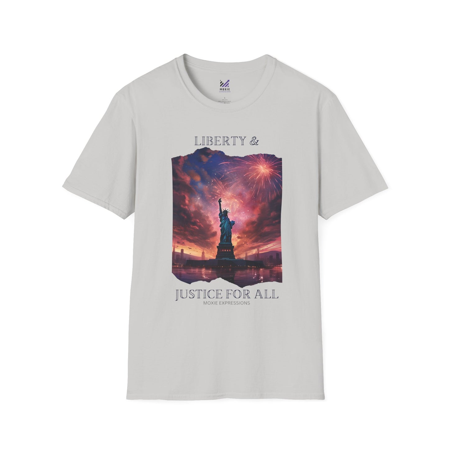Liberty’s Radiance Unisex Softstyle Crewneck T-Shirt