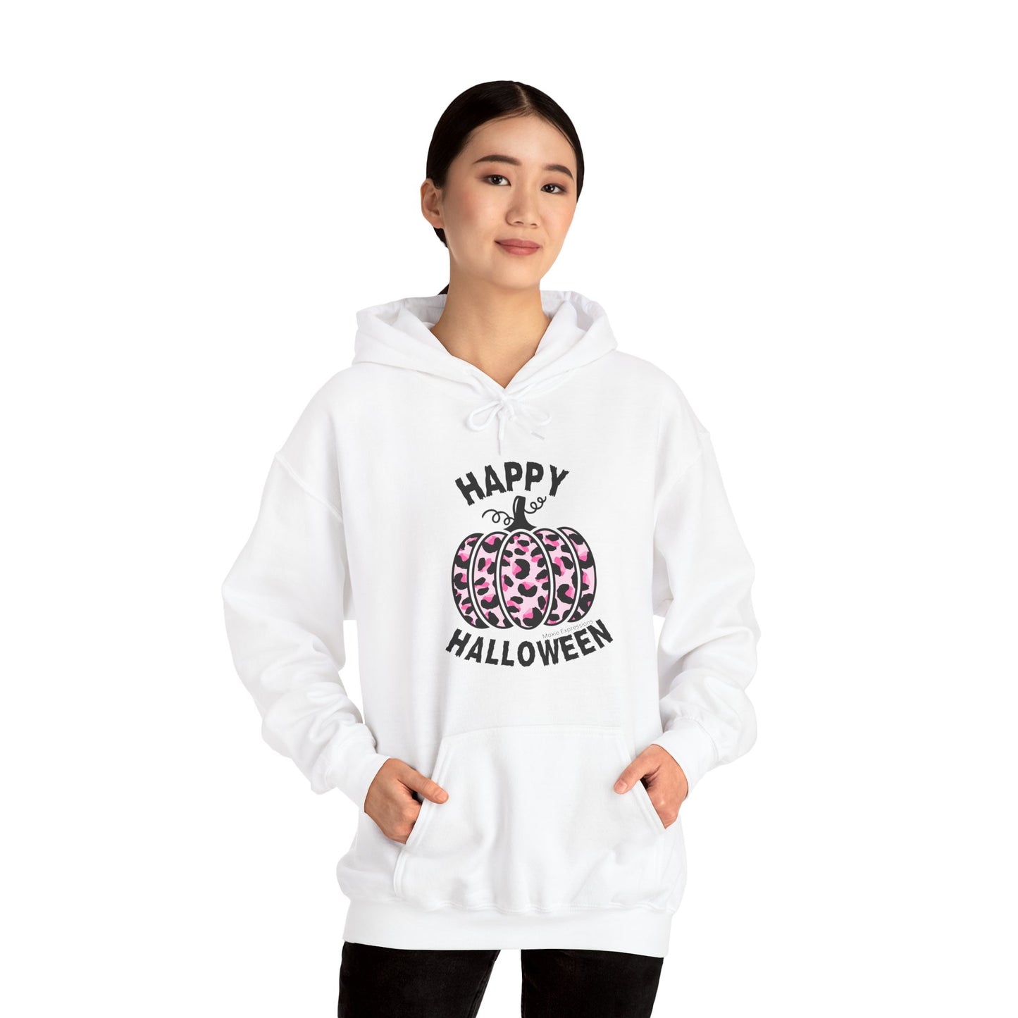 Sassy Pink Pumpkin Patch Unisex Hooded Sweatshirt