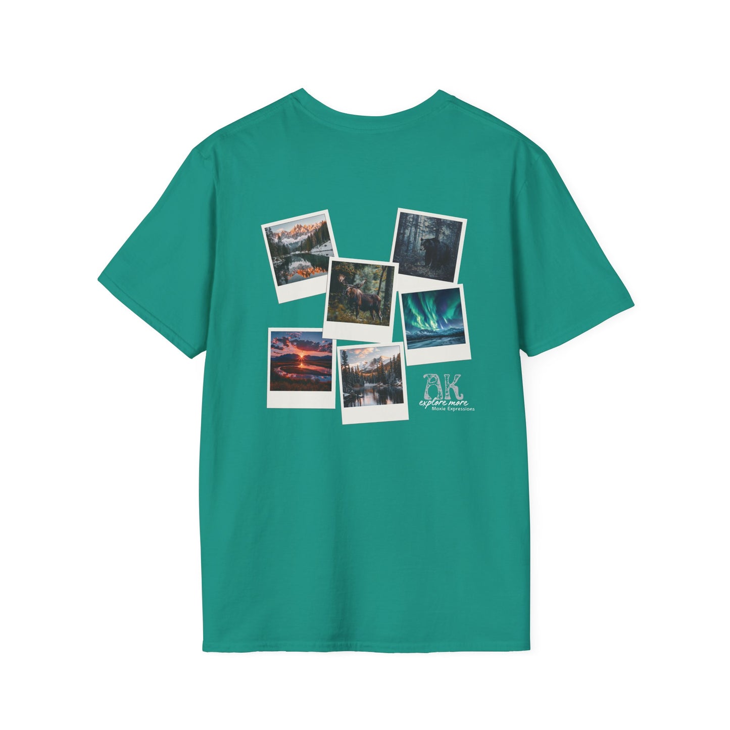 Alaska Adventure Unisex Softstyle Crewneck T-Shirt