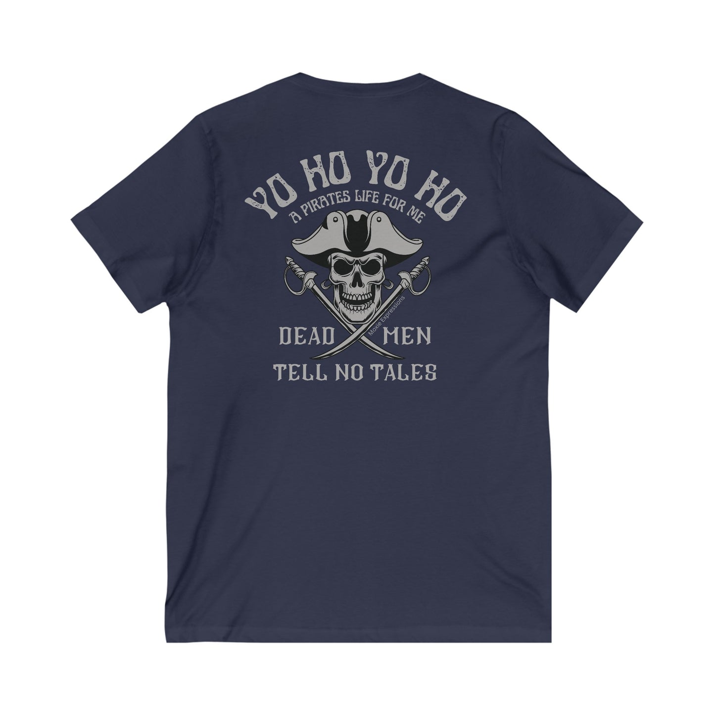 High Seas Outlaw Unisex Jersey Short Sleeve V-Neck Tee