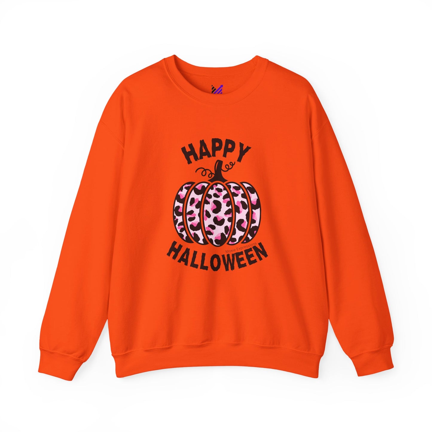 Sassy Pink Pumpkin Patch Unisex Crewneck Sweatshirt
