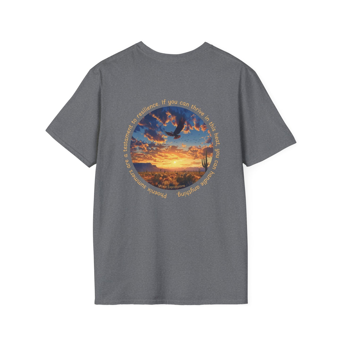 Desert Resilience Unisex Softstyle Crewneck T-Shirt