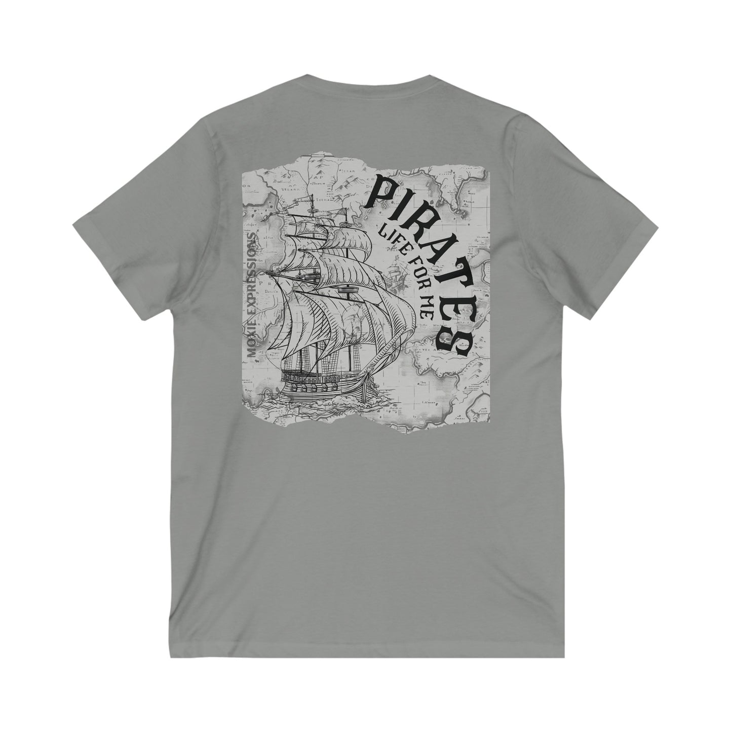 Blackbeard Legacy Unisex Jersey Short Sleeve V-Neck Tee