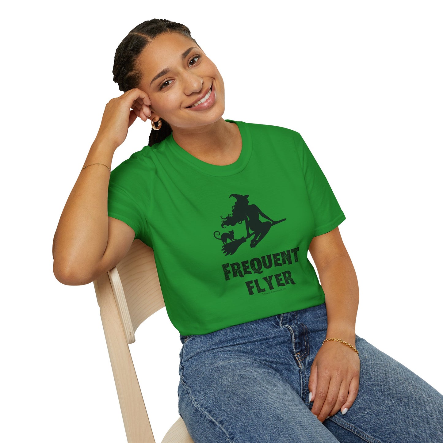 Witch Flight Unisex Softstyle Crewneck T-Shirt