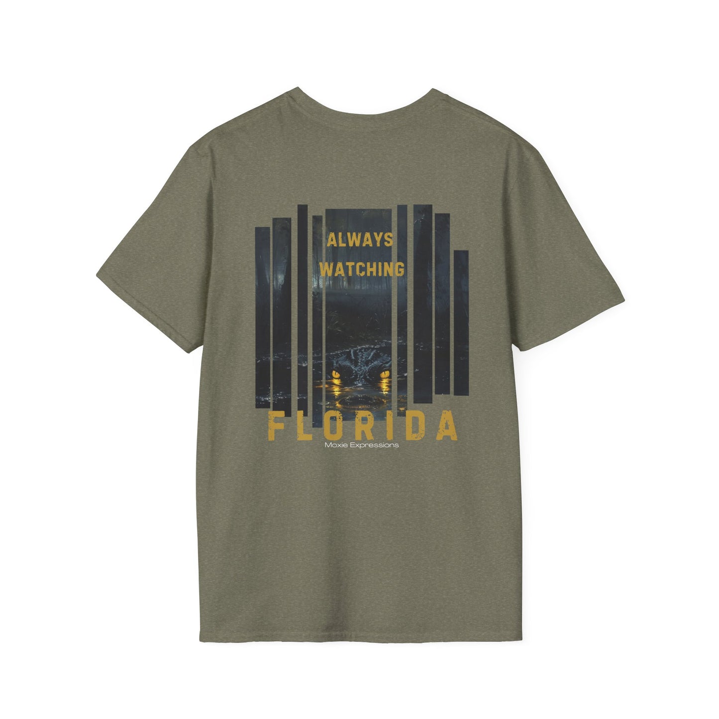 Florida Always Watching Unisex Softstyle Crewneck T-Shirt