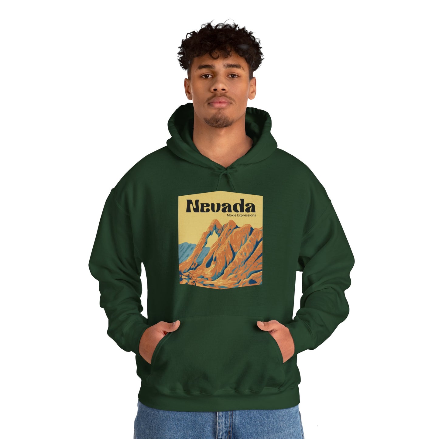 Nevada Wild Unisex Hooded Sweatshirt