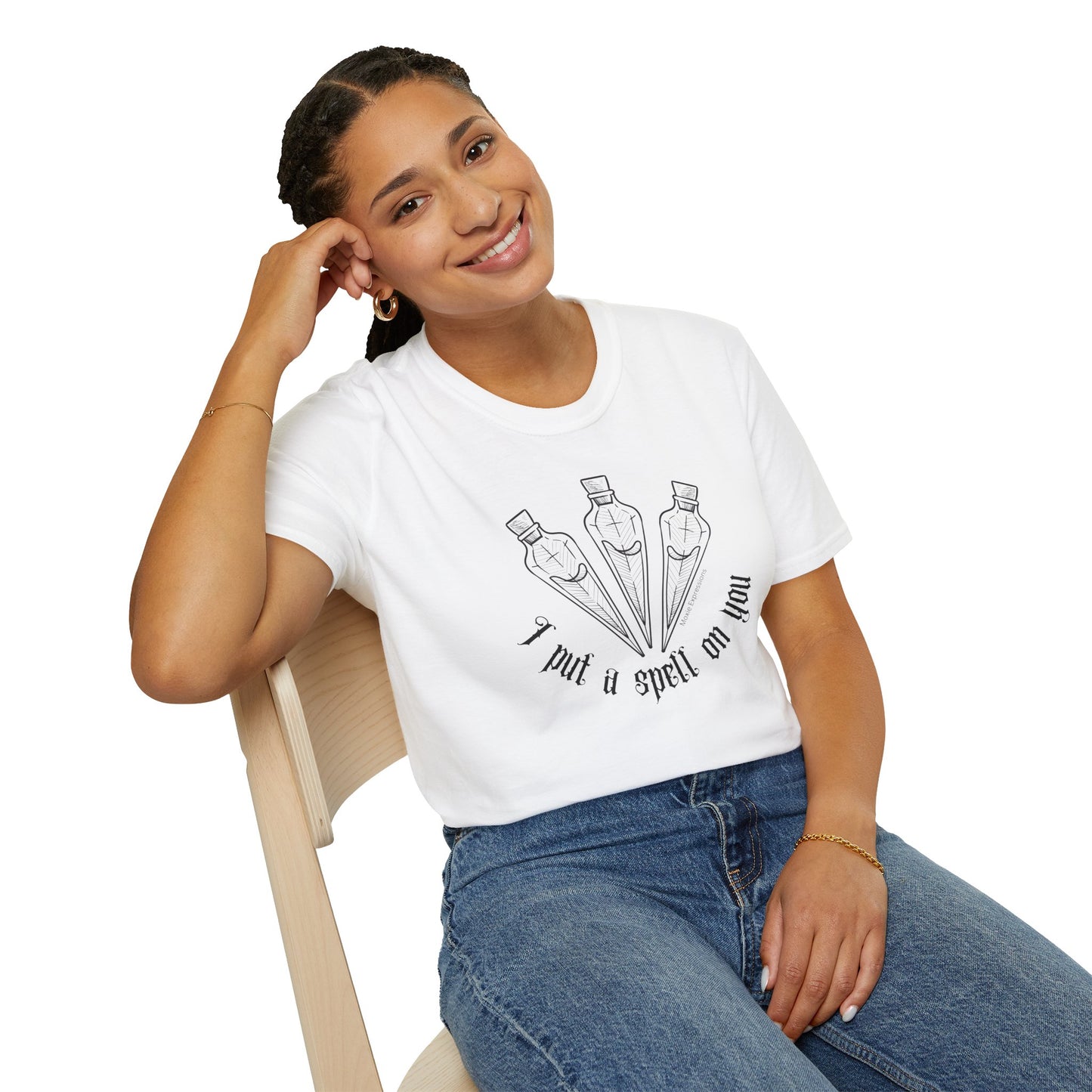 Spellbound Potions Unisex Softstyle Crewneck T-Shirt