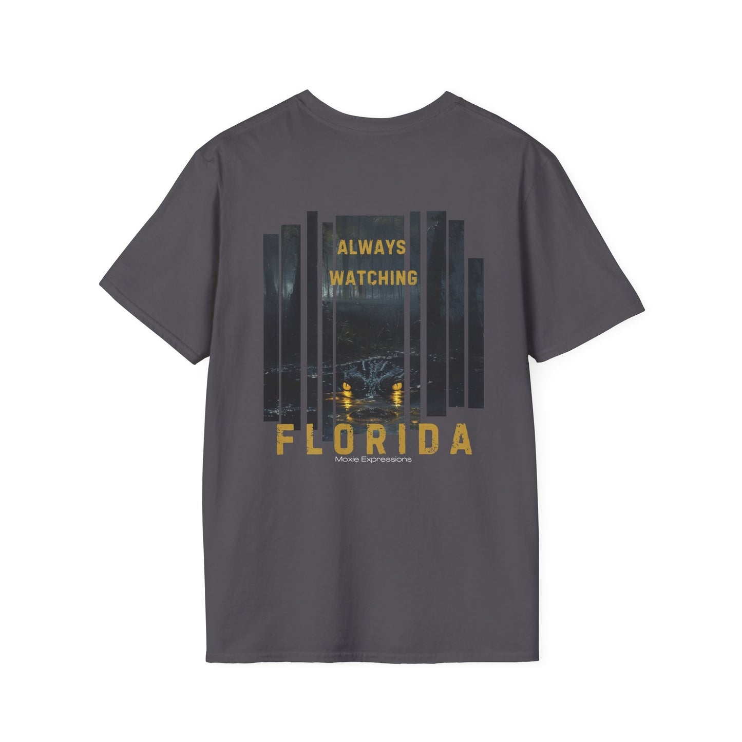 Florida Always Watching Unisex Softstyle Crewneck T-Shirt
