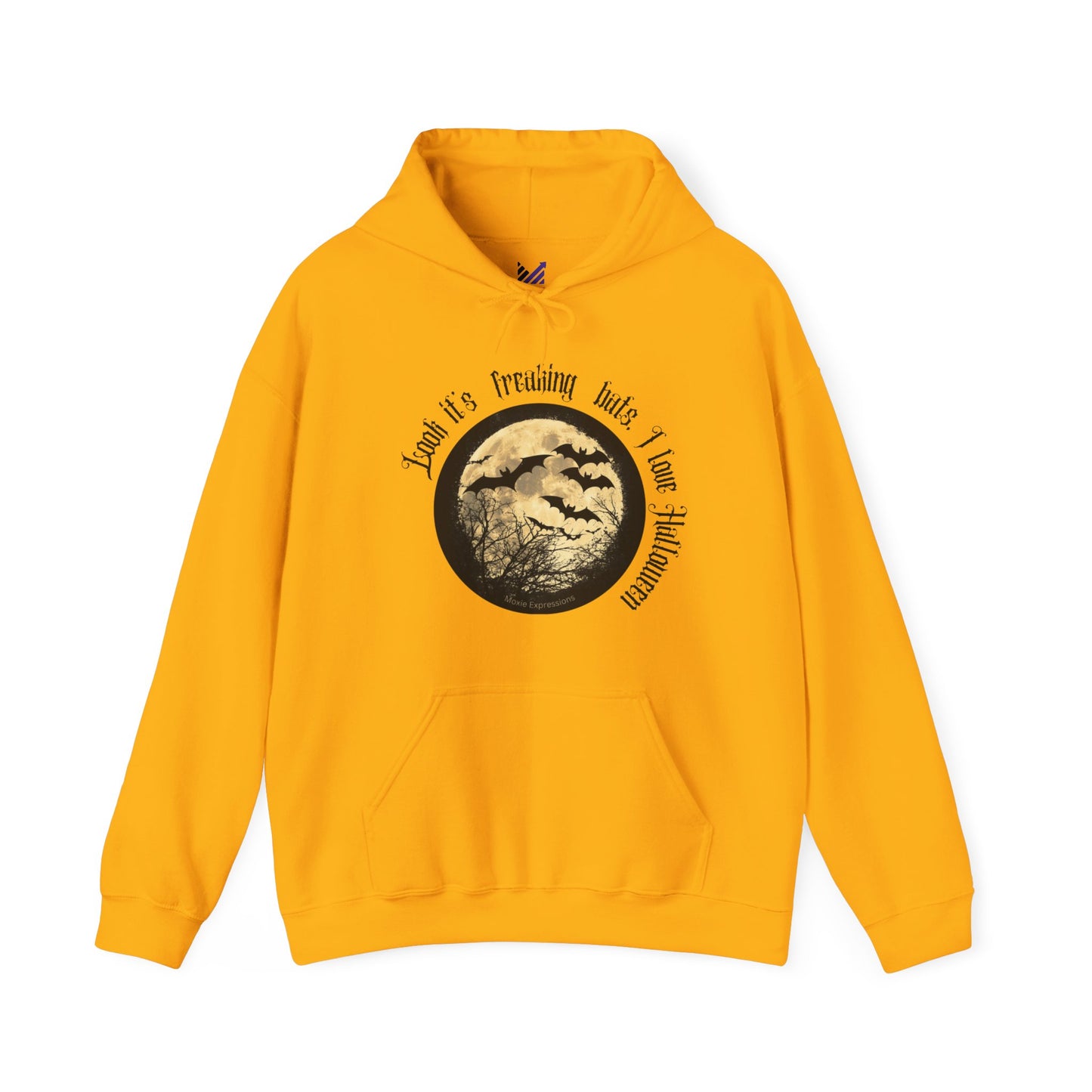 Twilight Bats Unisex Hooded Sweatshirt
