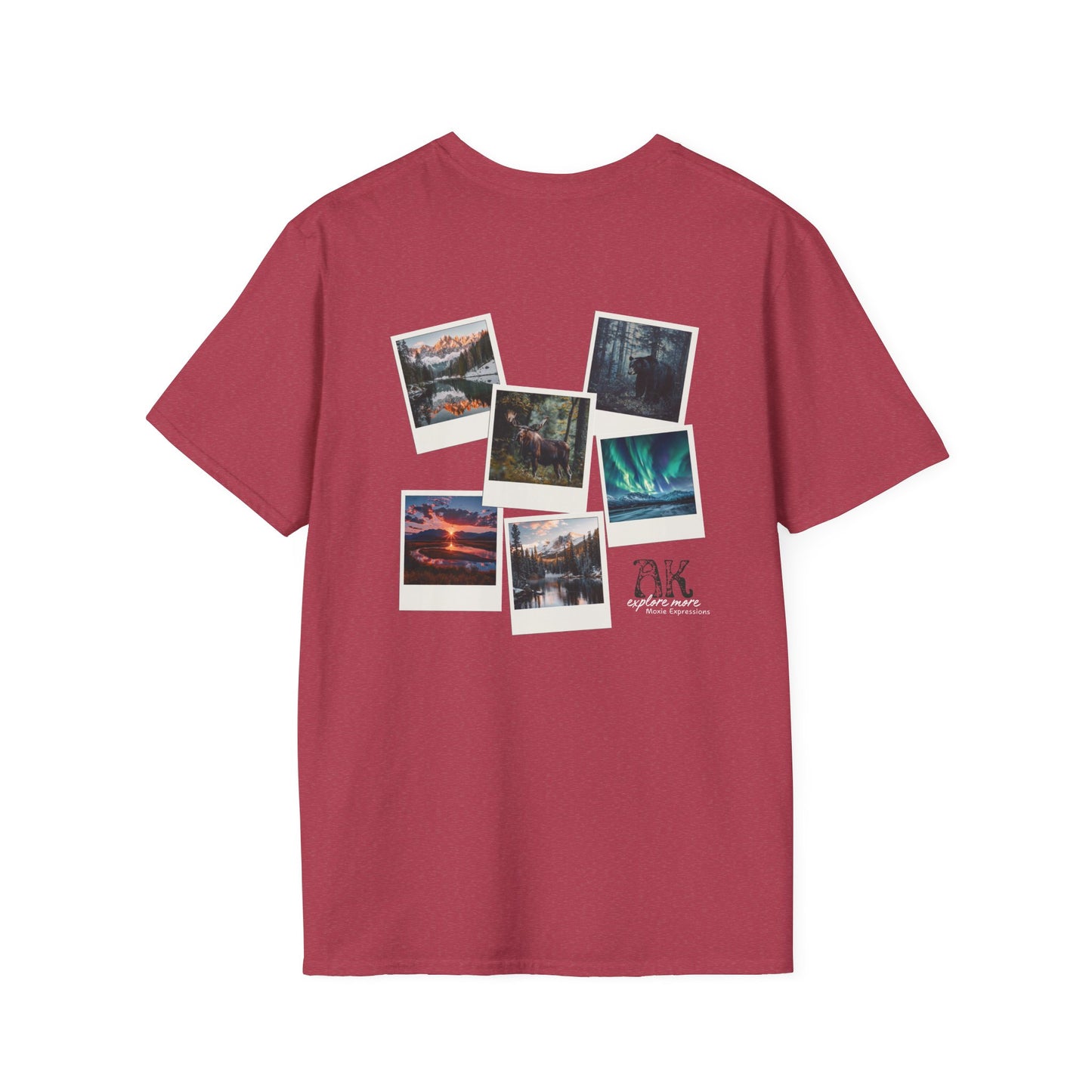 Alaska Adventure Unisex Softstyle Crewneck T-Shirt