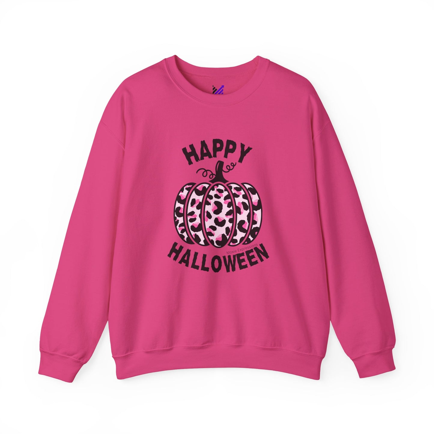 Sassy Pink Pumpkin Patch Unisex Crewneck Sweatshirt