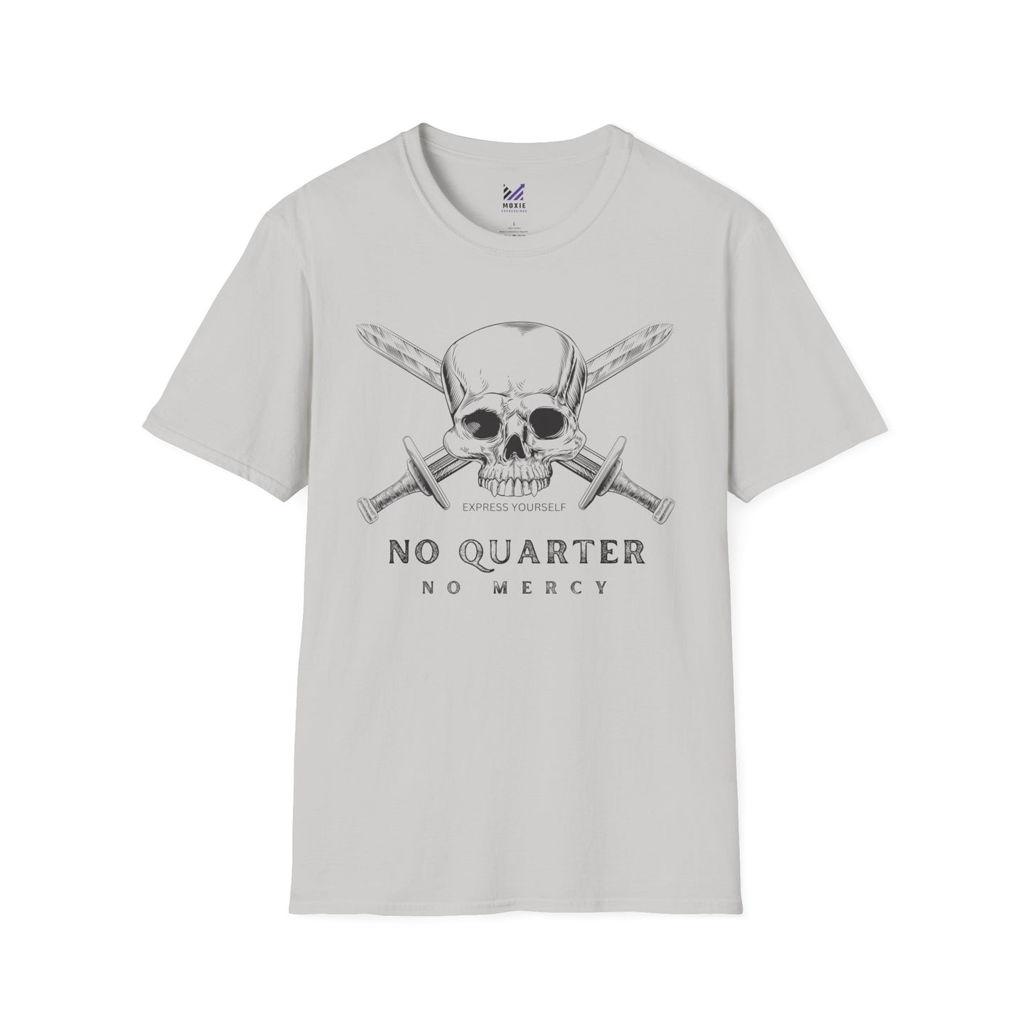 No Quarter No Mercy Unisex Softstyle Crewneck T-Shirt