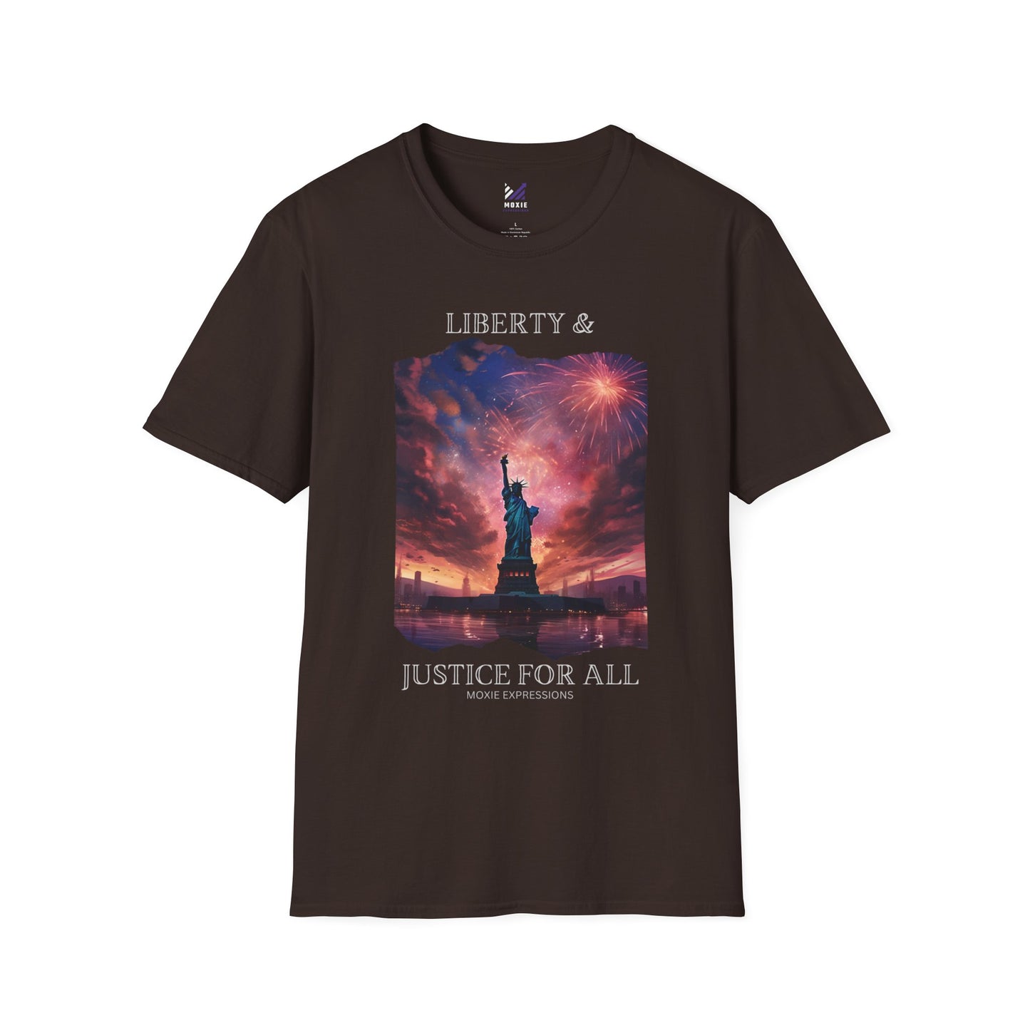 Liberty’s Radiance Unisex Softstyle Crewneck T-Shirt