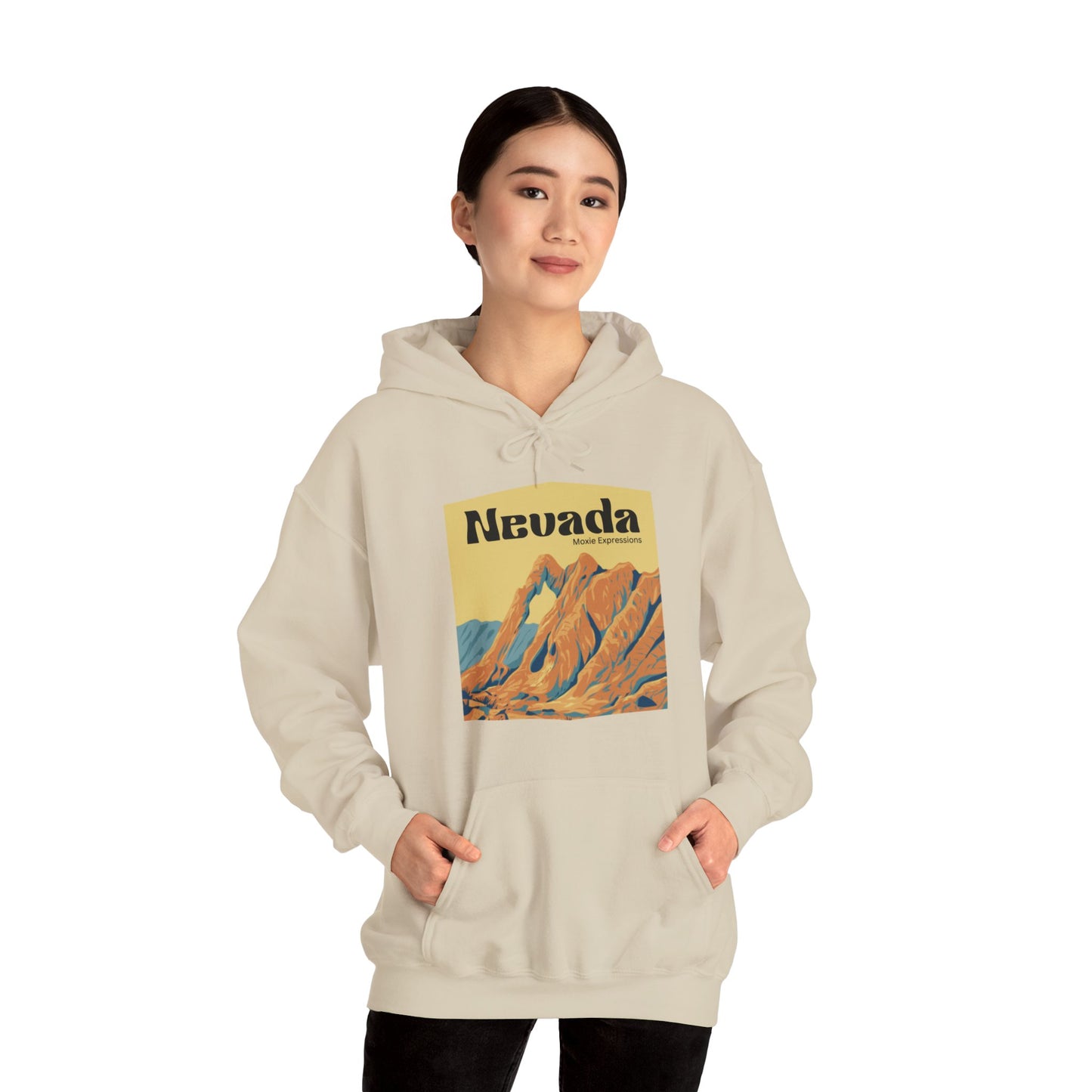 Nevada Wild Unisex Hooded Sweatshirt