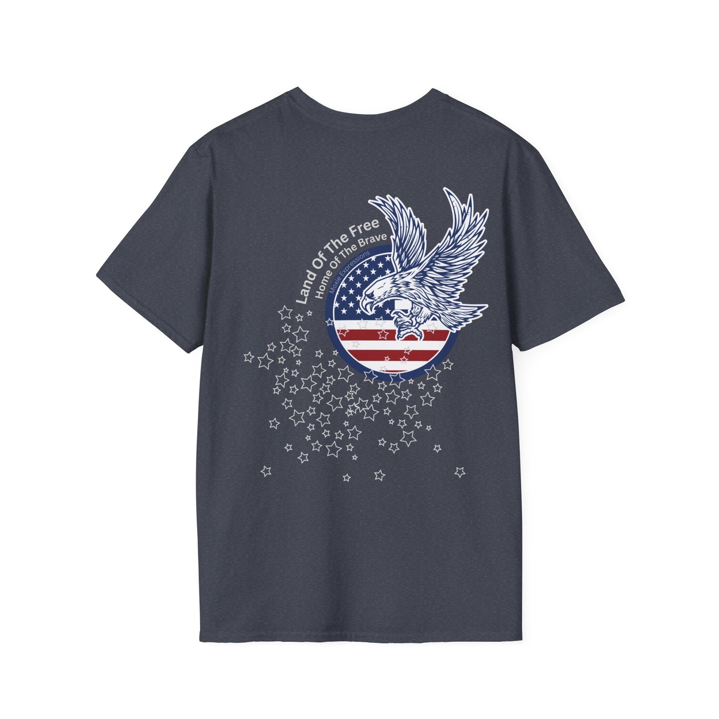 Freedom Eagle Unisex Softstyle Crewneck T-Shirt