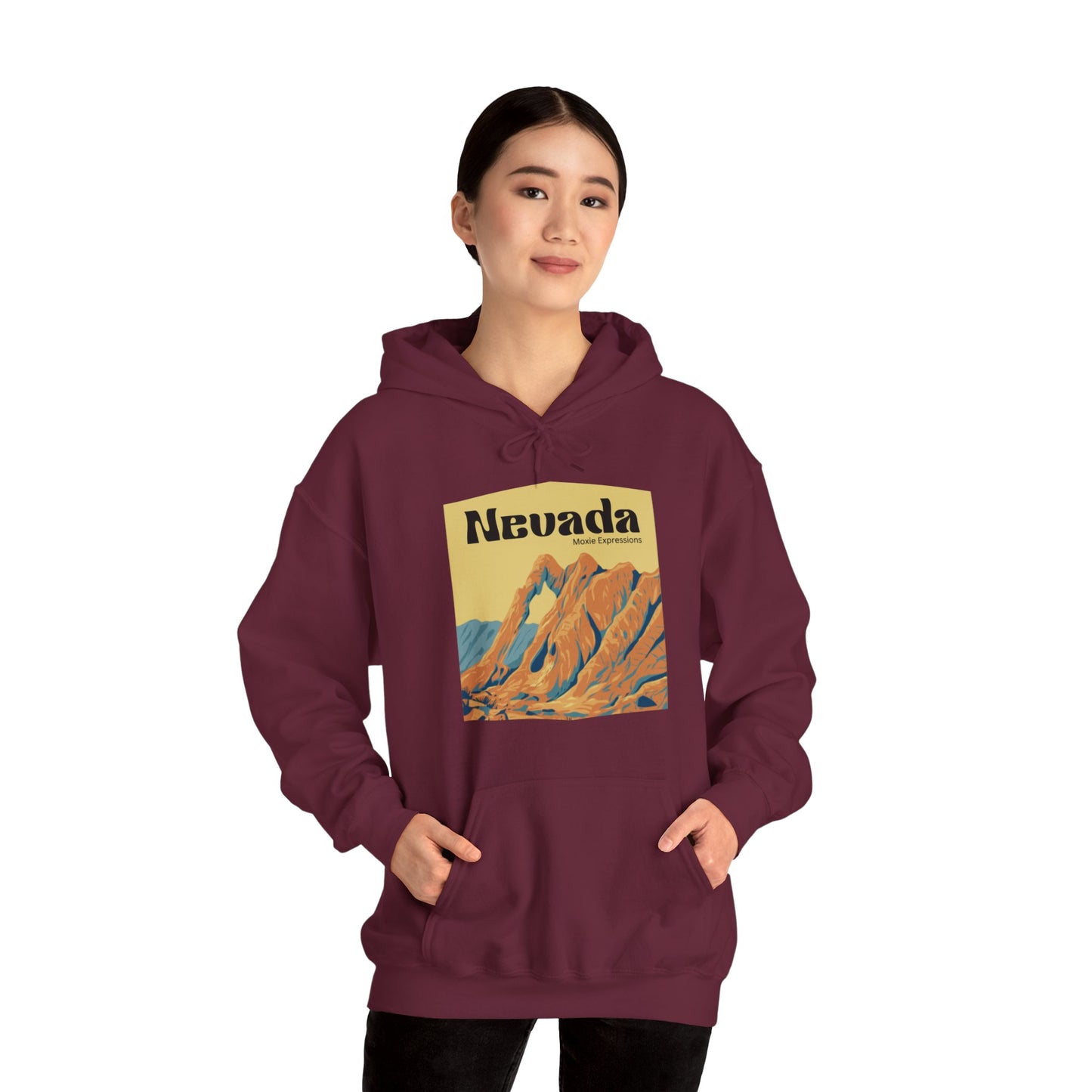 Nevada Wild Unisex Hooded Sweatshirt