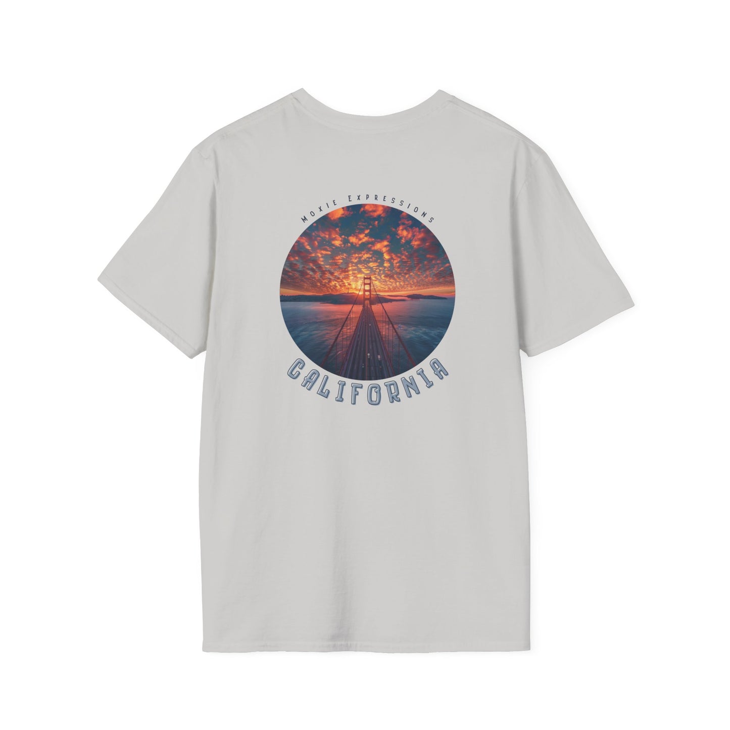 California Horizon Unisex Softstyle Crewneck T-Shirt