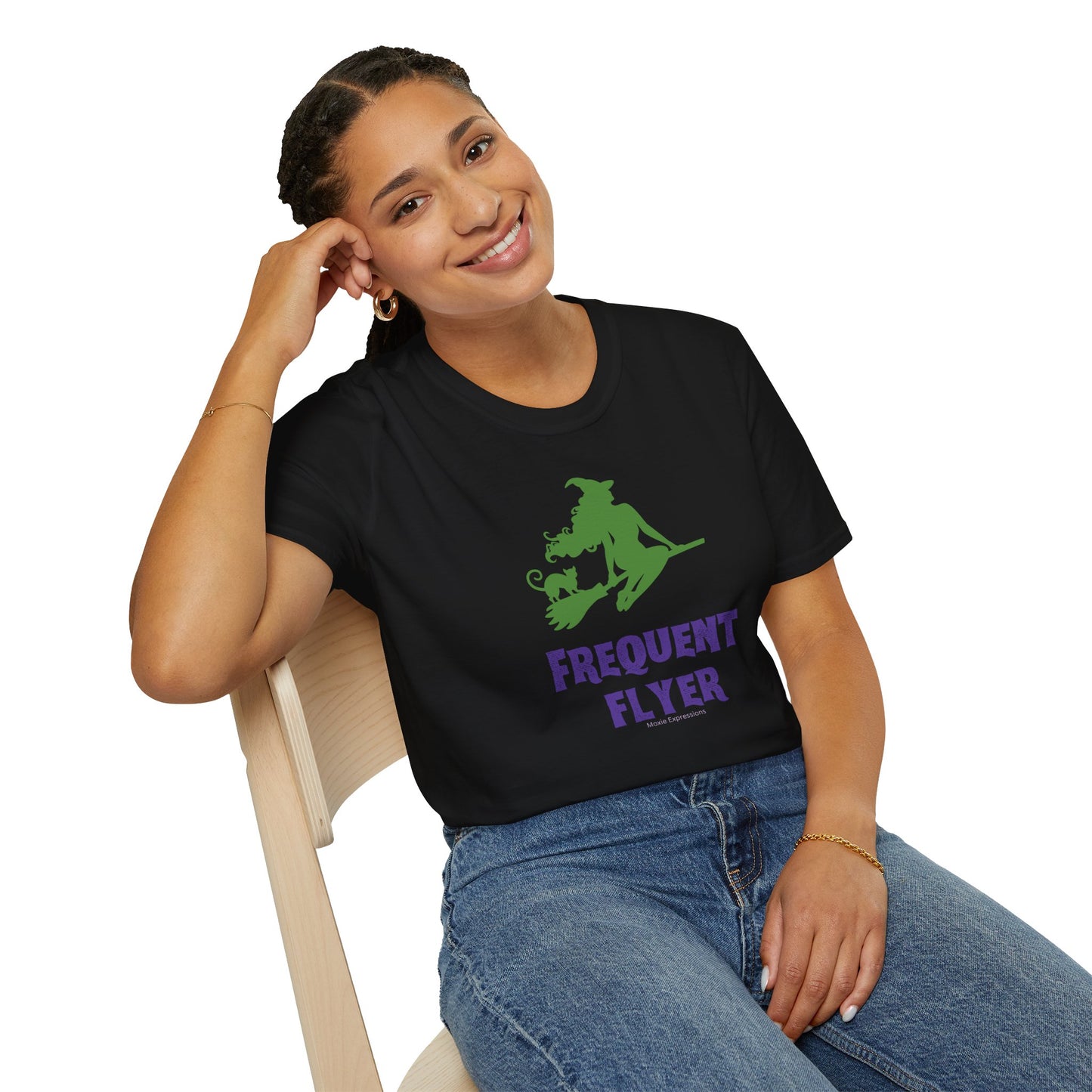 Witch Flight Unisex Softstyle Crewneck T-Shirt