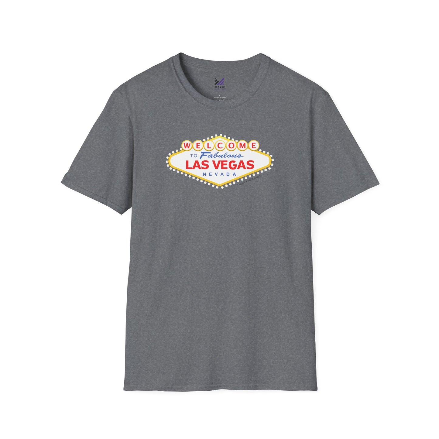 Vegas Vibes Unisex Softstyle Crewneck T-Shirt