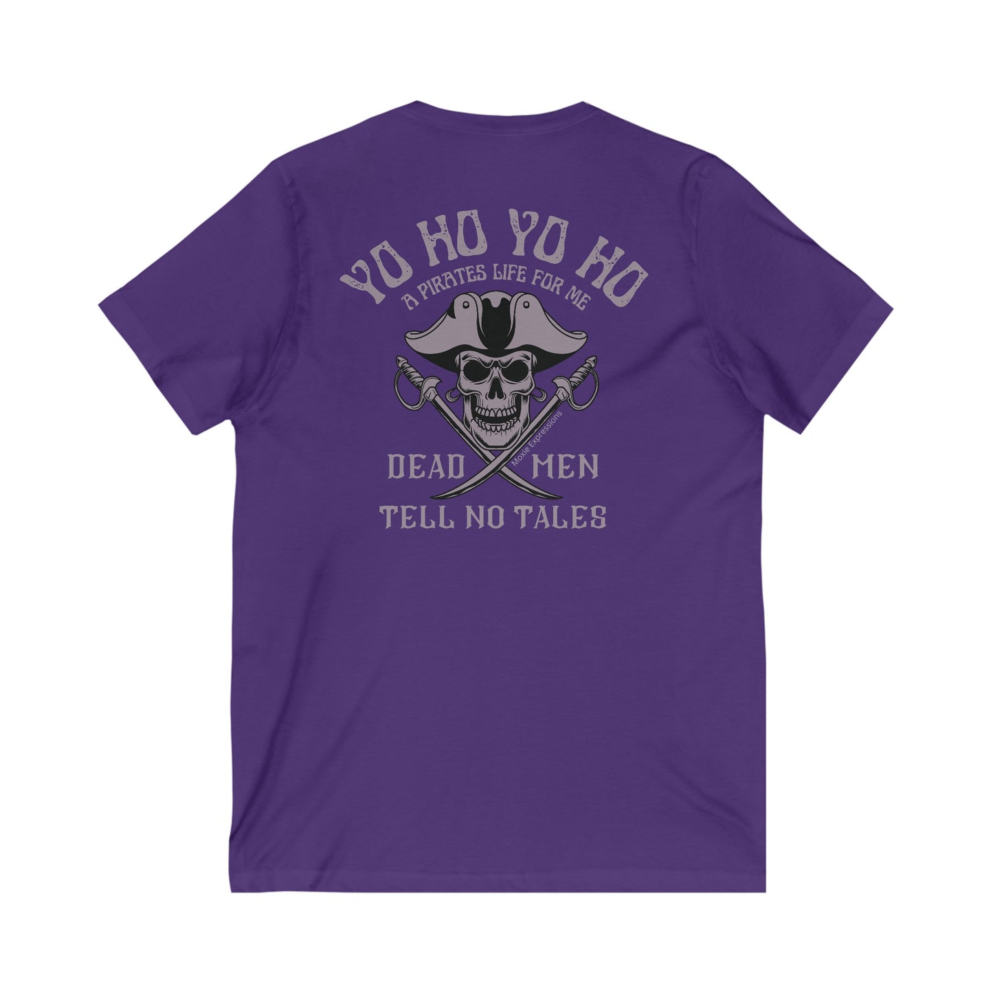 High Seas Outlaw Unisex Jersey Short Sleeve V-Neck Tee