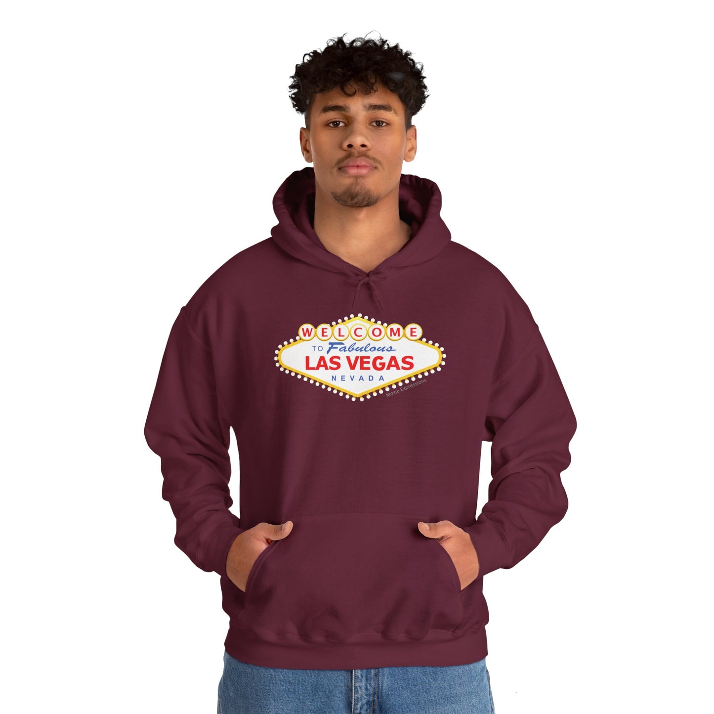 Vegas Vibes Unisex Hooded Sweatshirt
