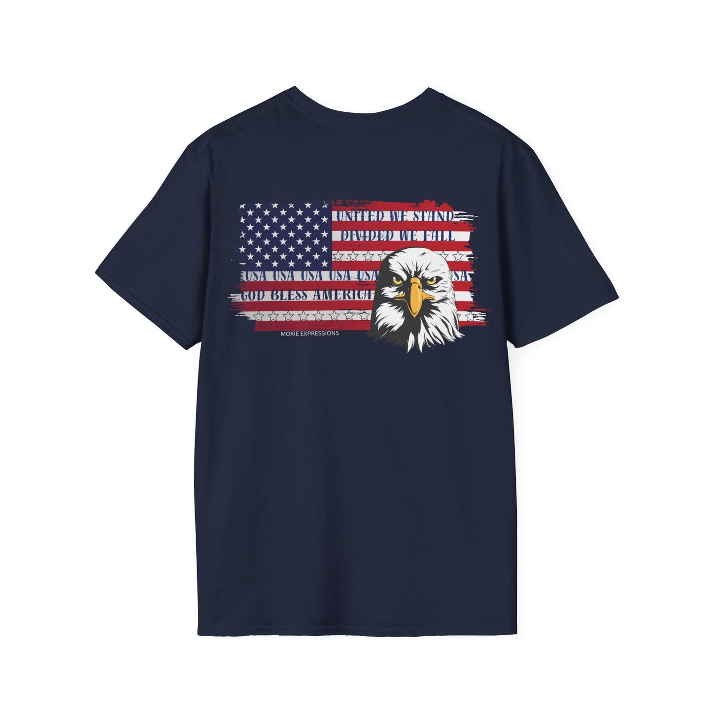 Eagle of Unity Unisex Softstyle Crewneck T-Shirt