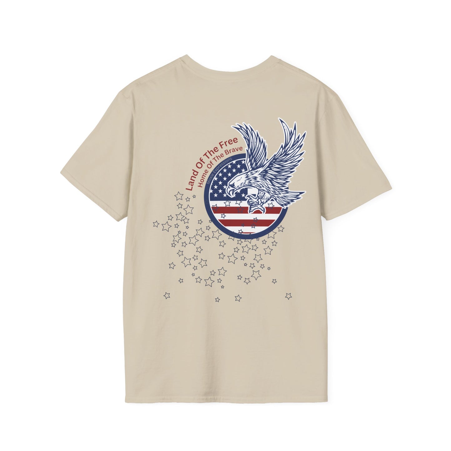 Freedom Eagle Unisex Softstyle Crewneck T-Shirt