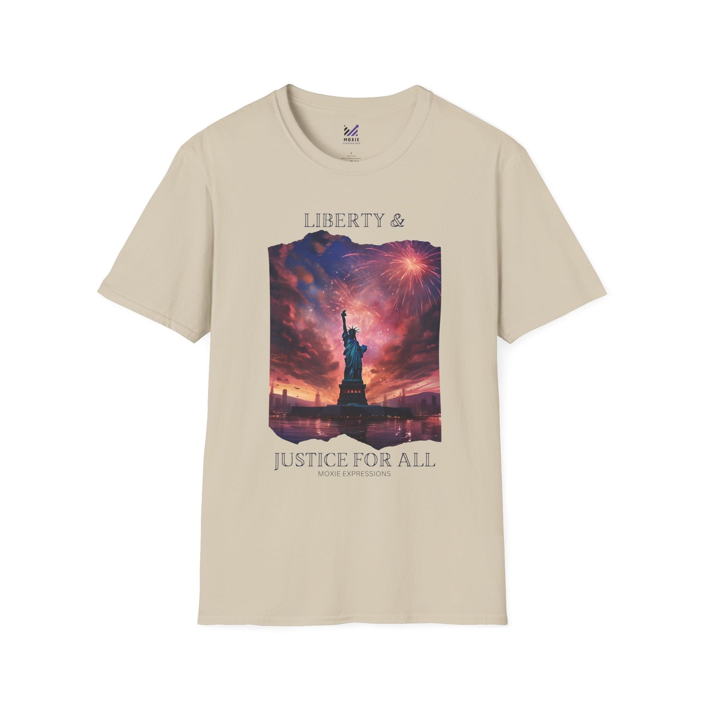 Liberty’s Radiance Unisex Softstyle Crewneck T-Shirt