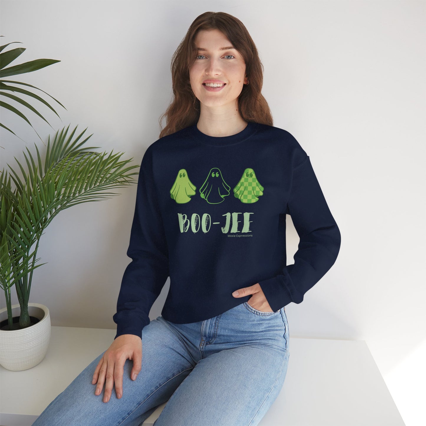 Ghost Glam Unisex Crewneck Sweatshirt