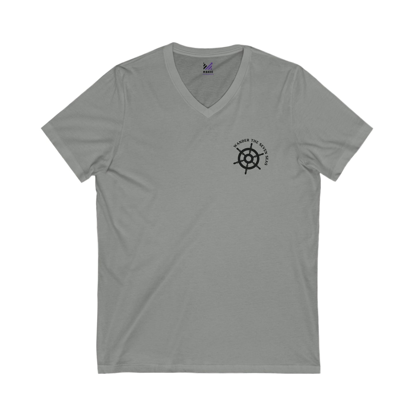 Wanderer's Way Unisex Jersey Short Sleeve V-Neck Tee