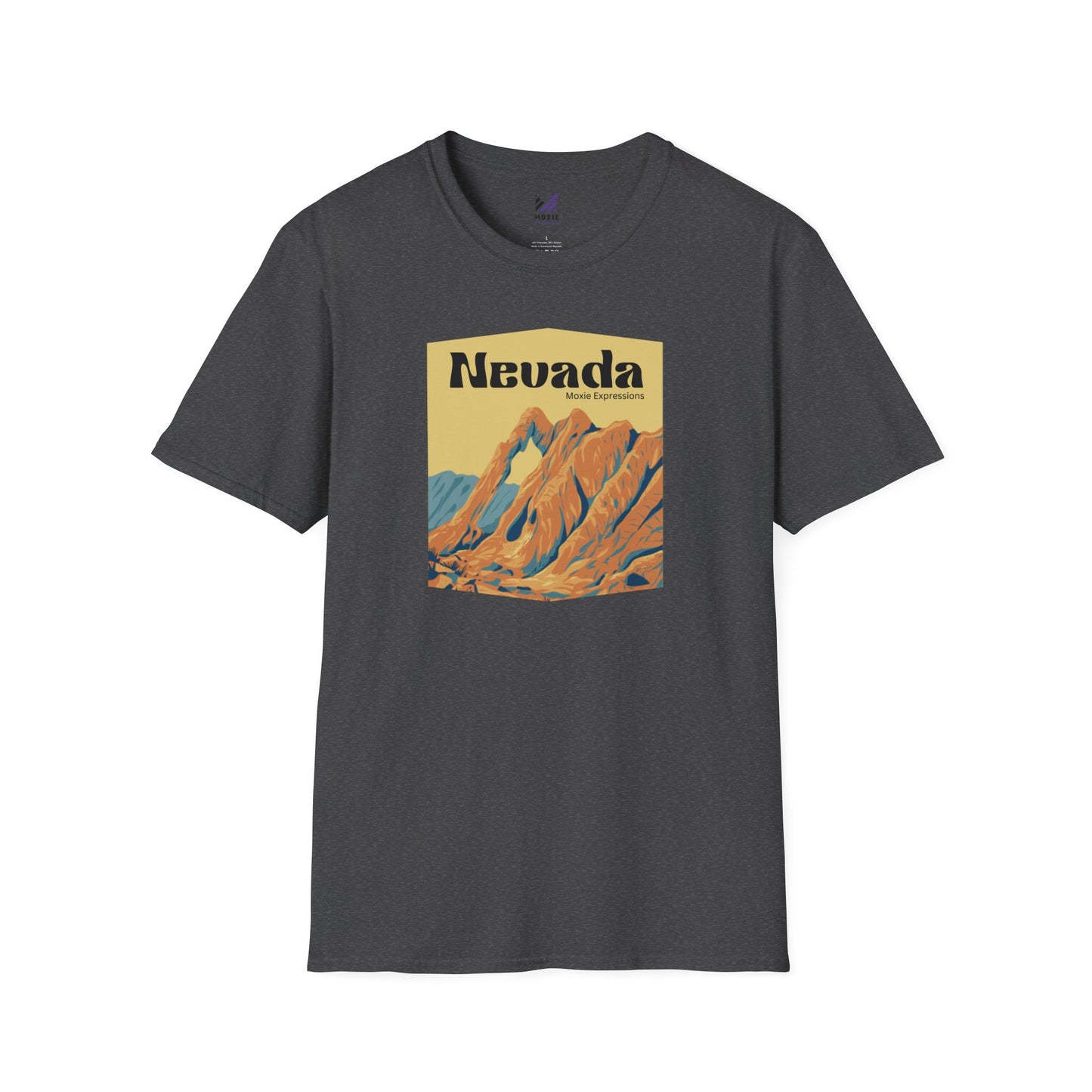 Nevada Wild Unisex Softstyle Crewneck T-Shirt