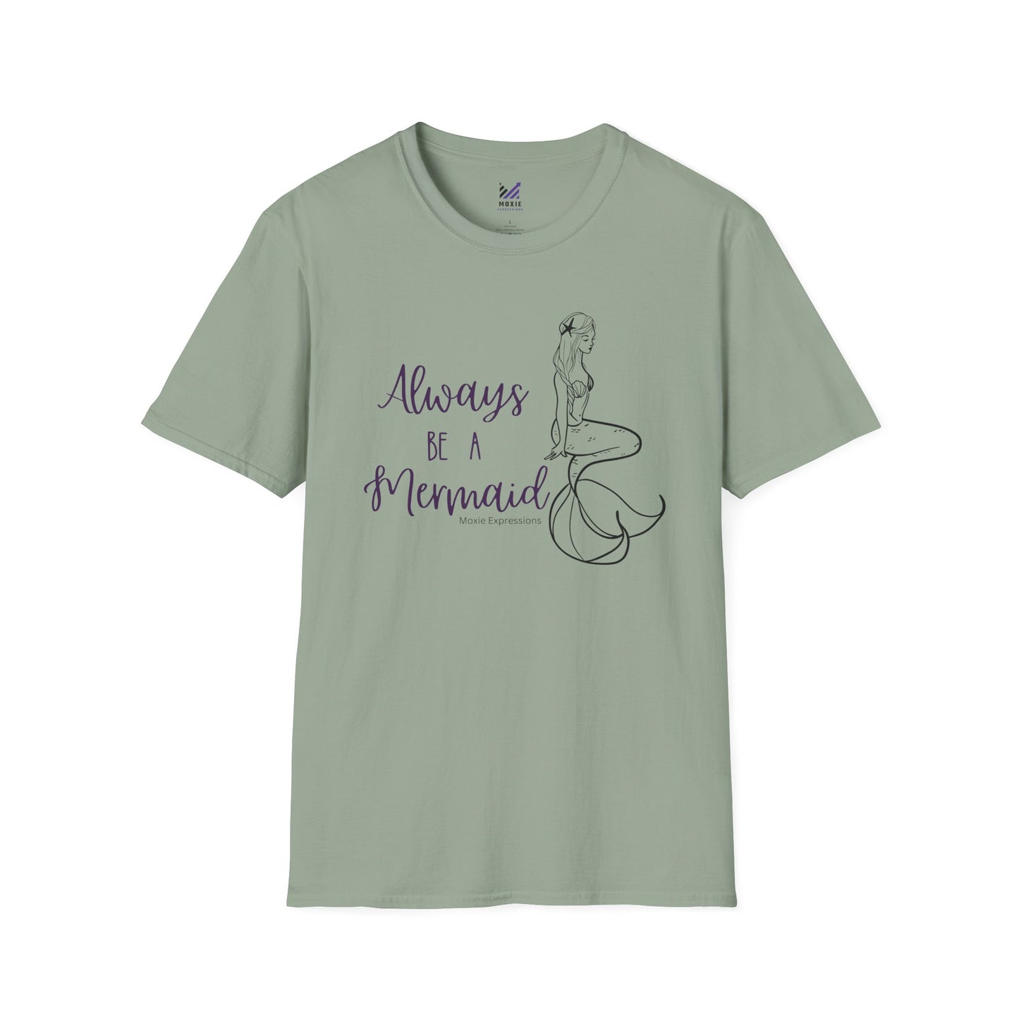 Mermaid Enchantment Unisex Softstyle Crewneck T-Shirt