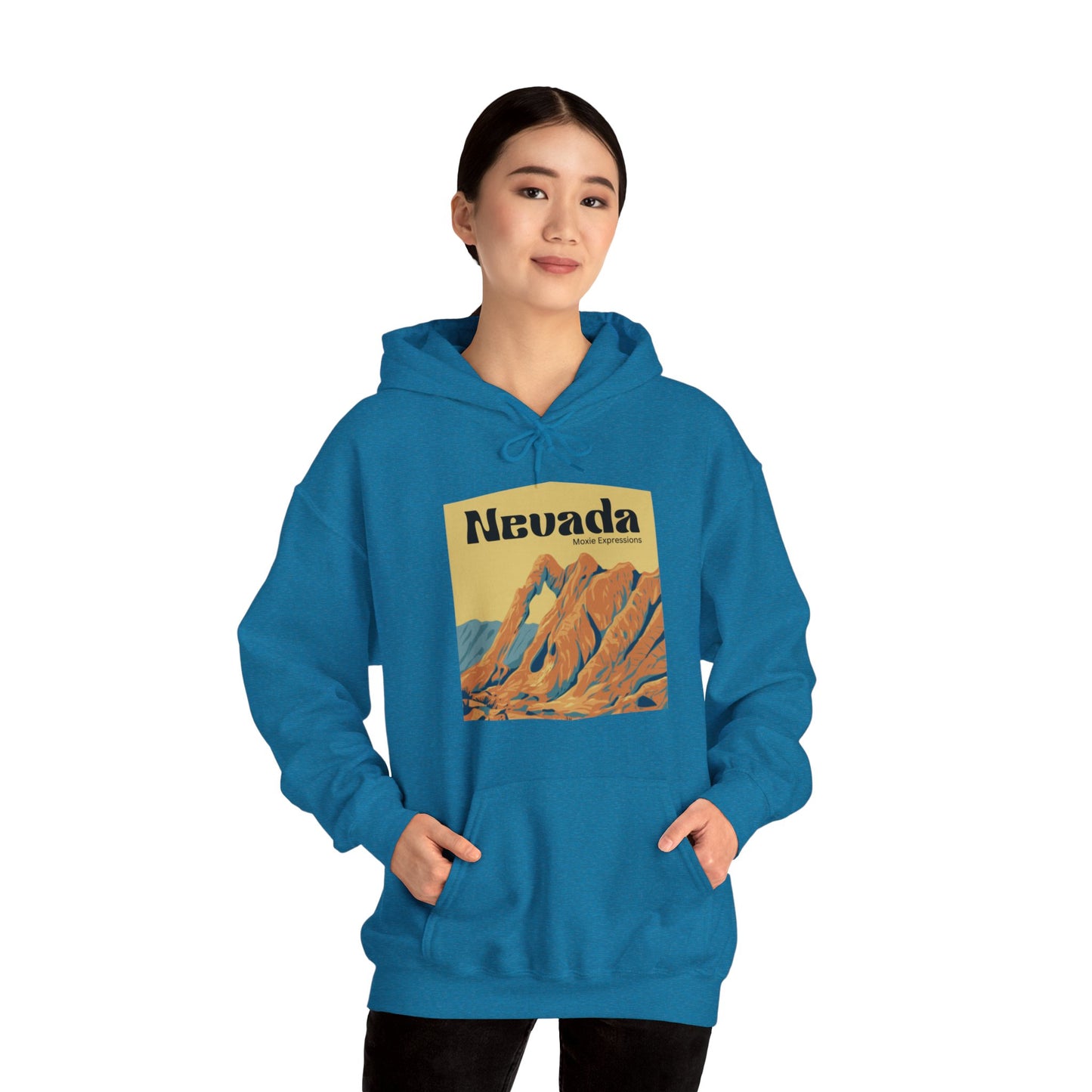 Nevada Wild Unisex Hooded Sweatshirt