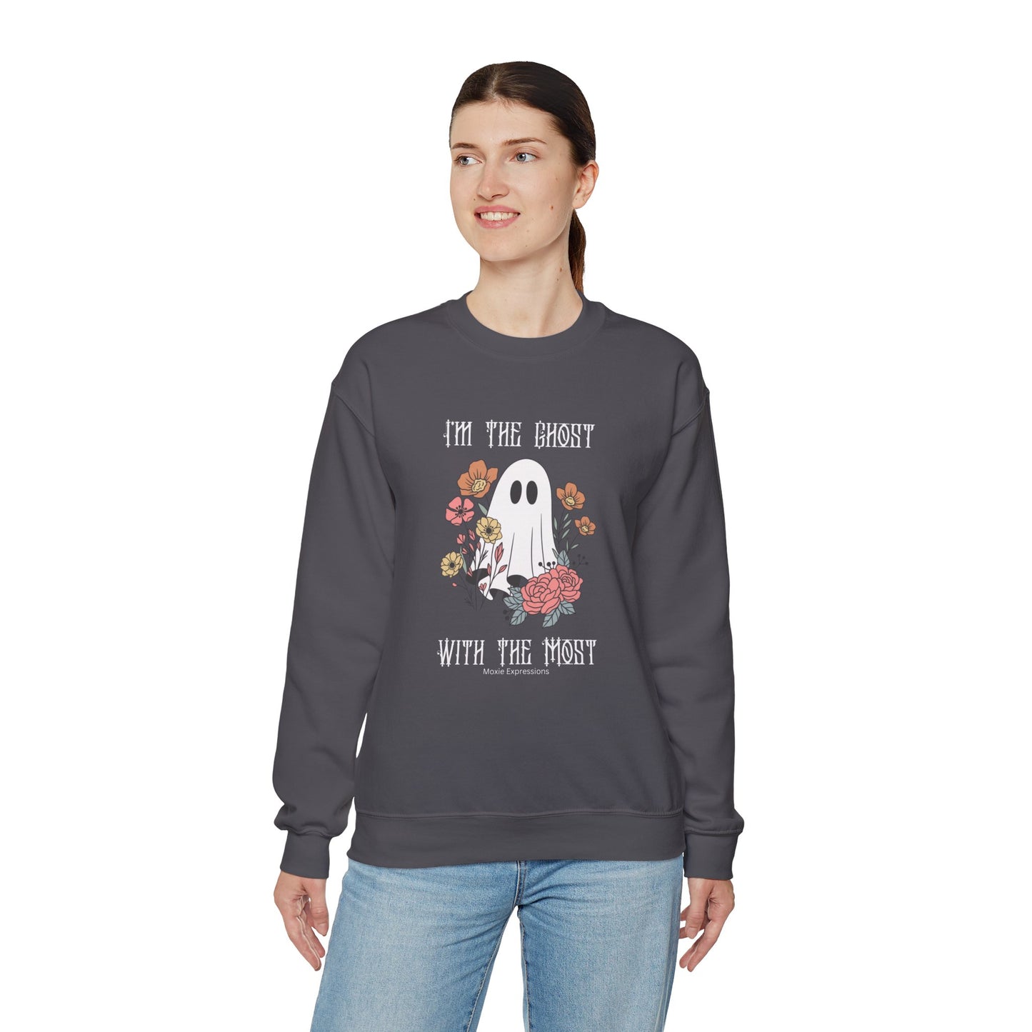 Ghost with the Most Unisex Crewneck Sweatshirt