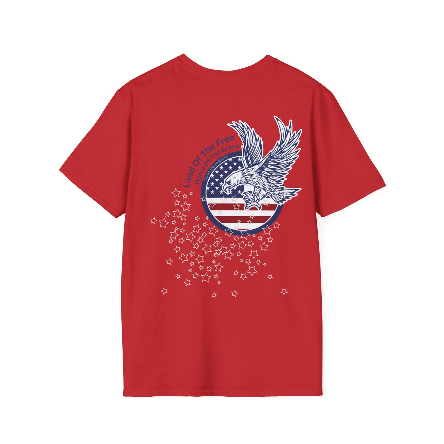 Freedom Eagle Unisex Softstyle Crewneck T-Shirt