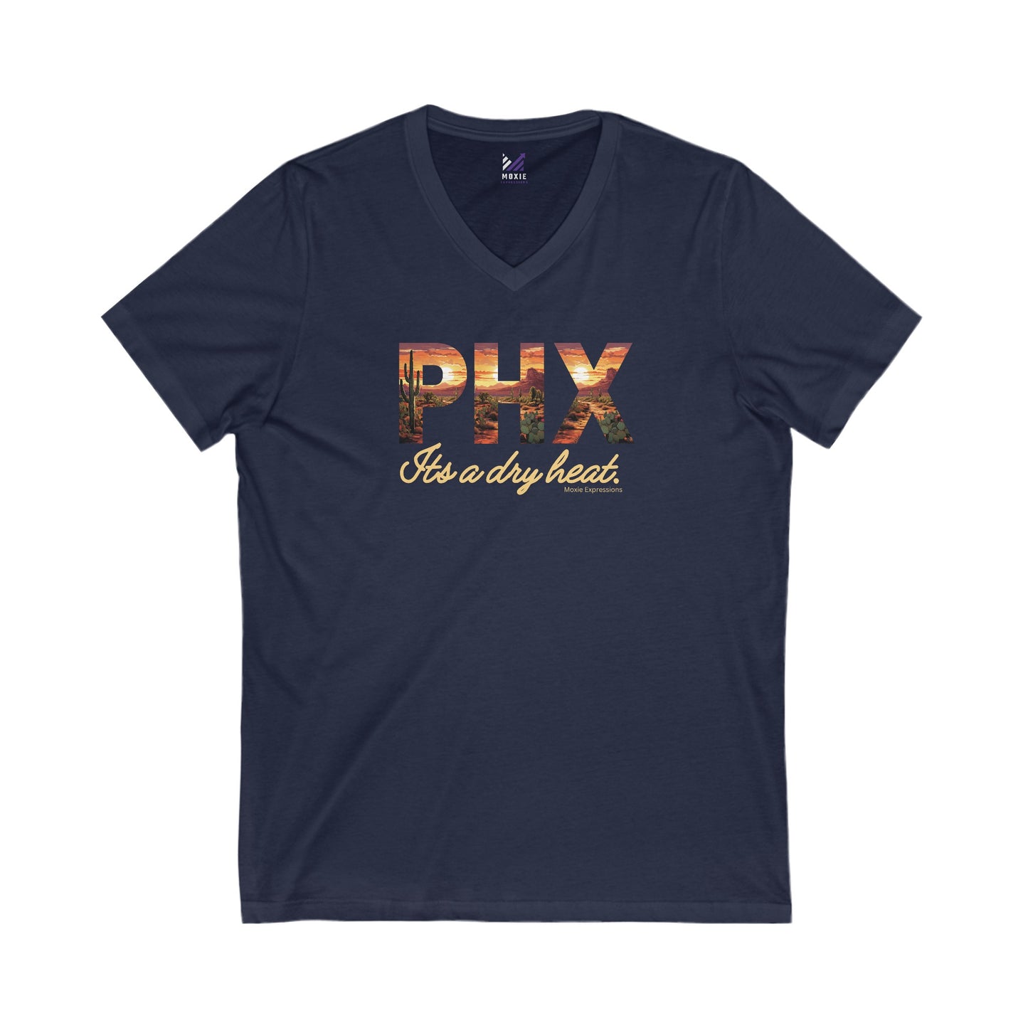 Embrace the Sun Unisex Jersey Short Sleeve V-Neck Tee