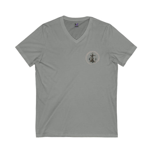 Horizon's Choice Unisex Jersey Short Sleeve V-Neck Tee