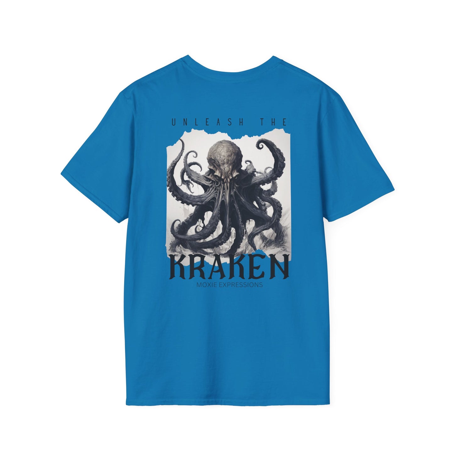 Unleash the Kraken Unisex Softstyle Crewneck T-Shirt