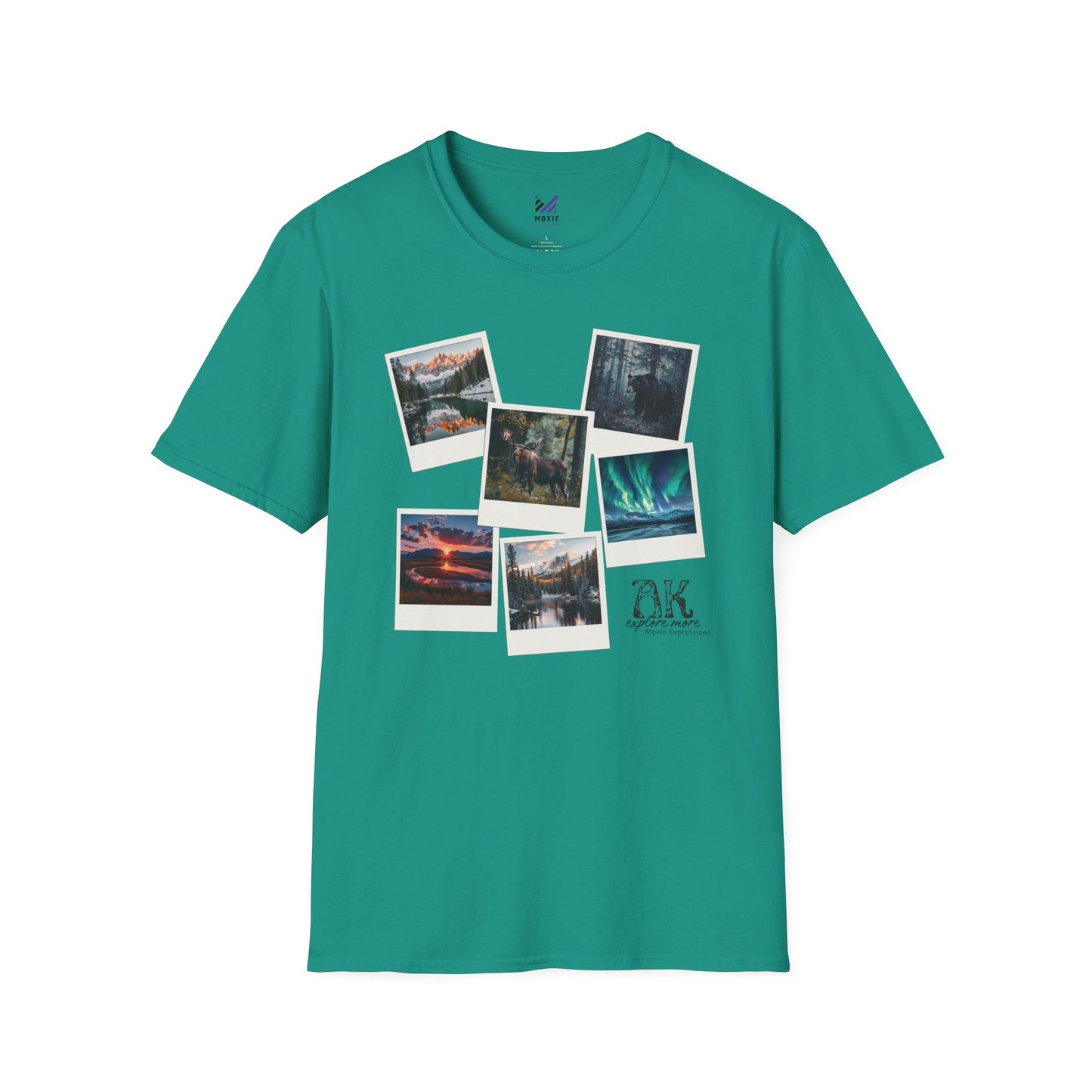 Alaska Explore More Unisex Softstyle Crewneck T-Shirt