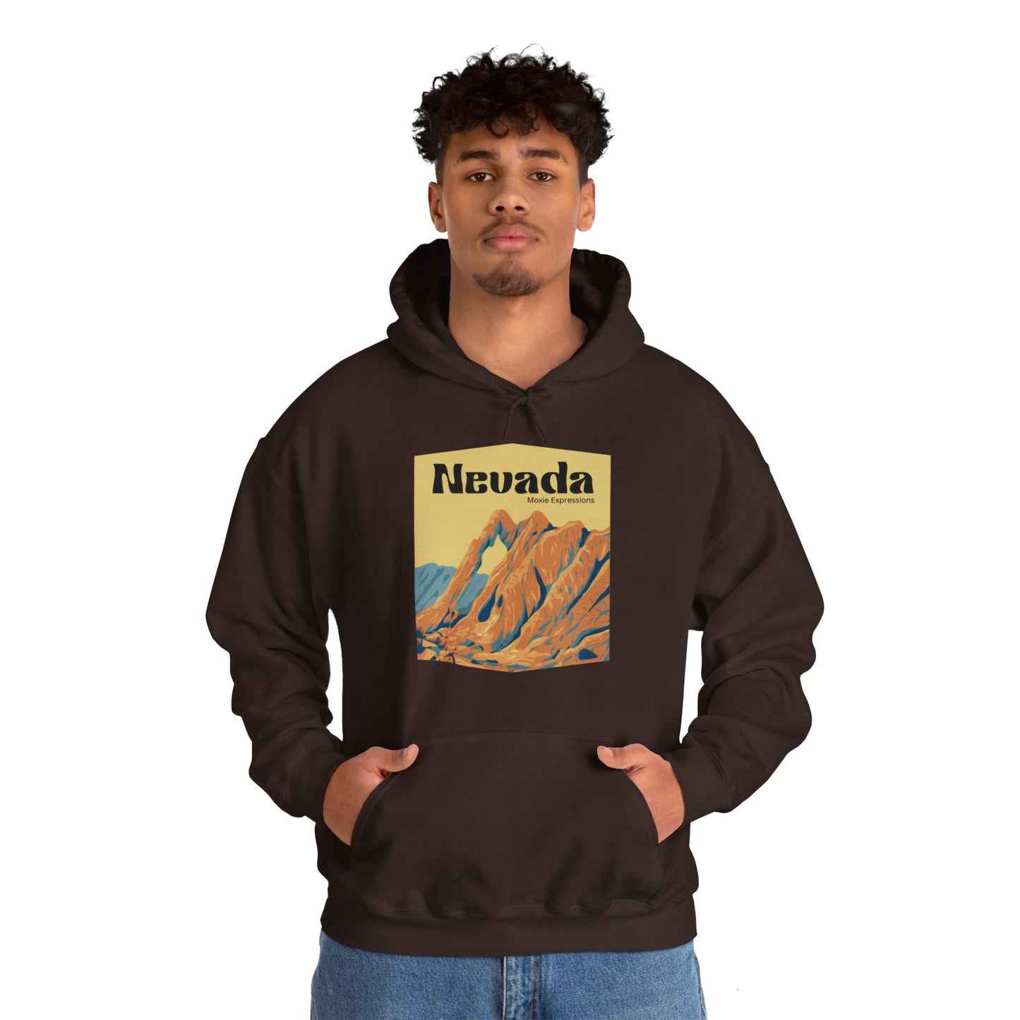 Nevada Wild Unisex Hooded Sweatshirt